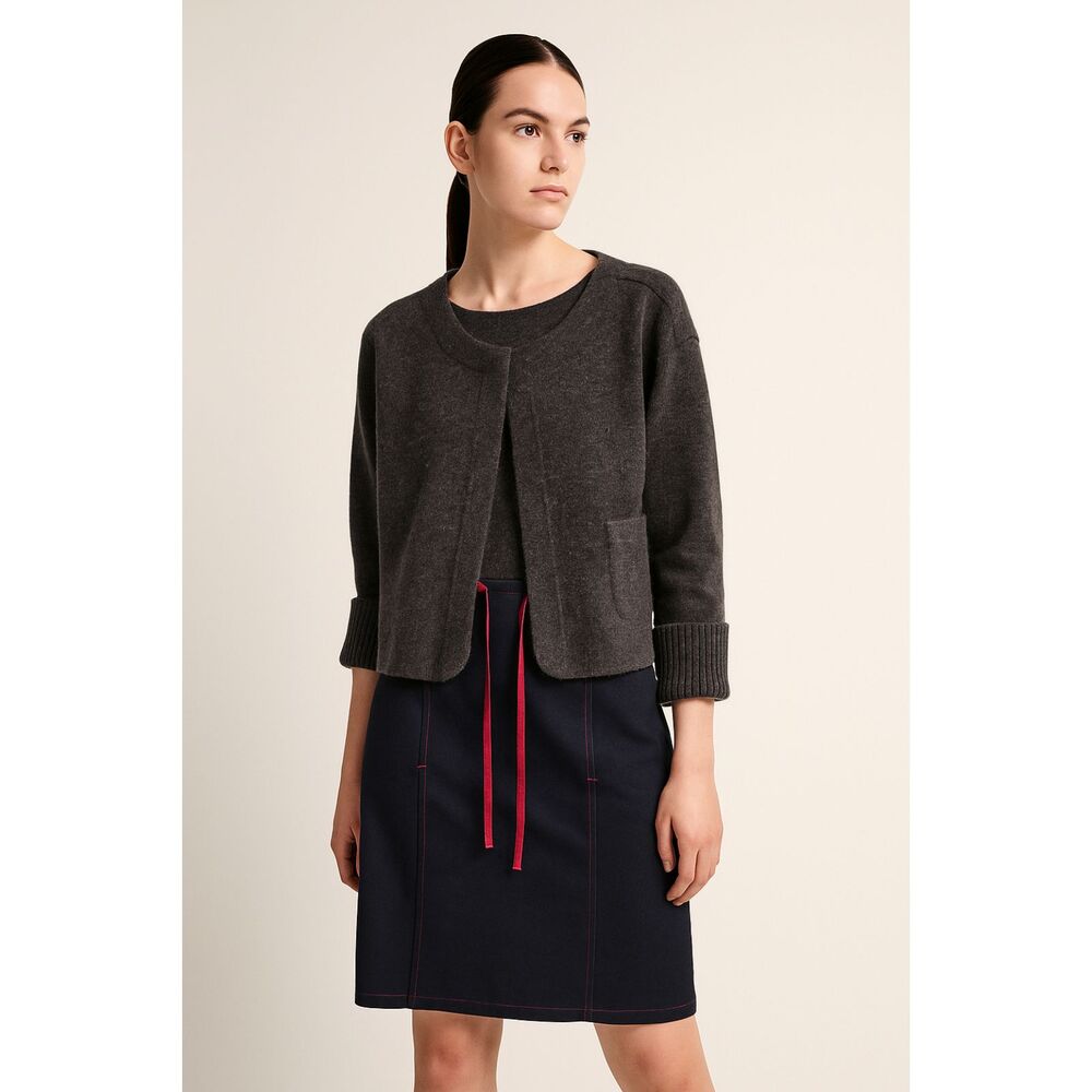 Weekend Max Mara Linen and Cotton A-line Skirt 4